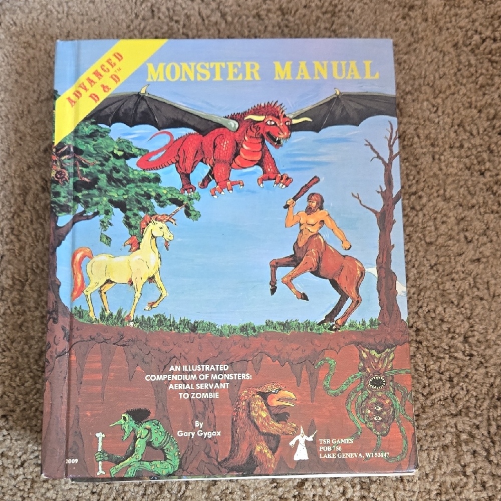 Advanced Dungeons & Dragons Monster Manual